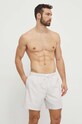 Plavkové šortky Abercrombie & Fitch béžová KI133.4049.402