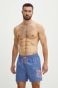 Купальні шорти Tommy Jeans Planet friendly блакитний UM0UM03145