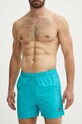 Tommy Jeans szorty kąpielowe Planet friendly turkusowy UM0UM03147