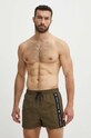 Tommy Jeans szorty kąpielowe Planet friendly zielony UM0UM03144