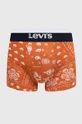 Levi's boxeralsó 2 db narancssárga