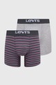 Боксеры Levi's 2 шт узор серый 37149.0979