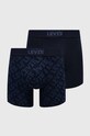 Boxerky Levi's 2-pack pletenina námořnická modř 37149.0952