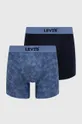 niebieski Levi's bokserki 2-pack Męski
