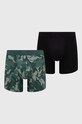 Levi's bokserki 2-pack wzorzyste zielony 37149.0957