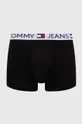 Боксери Tommy Jeans 3-pack чорний