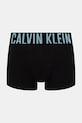 Calvin Klein Underwear boxeri bărbați din bumbac cu elastan pachet de 3 negru 000NB3608A