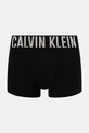 Calvin Klein Underwear boksarice moške bombažne z elastanom 3-paket 000NB3608A črna AA00