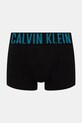 Oblačila Calvin Klein Underwear boksarice moške bombažne z elastanom 3-paket 000NB3608A črna