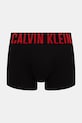 Calvin Klein Underwear boksarice moške bombažne z elastanom 3-paket črna 000NB3608A