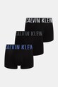 Bokserice Calvin Klein Underwear 3-pack bez uzorka crna 000NB3608A