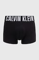 Calvin Klein Underwear боксерки мъжки от памук с еластан 3 броя 000NB3608A черен AA00