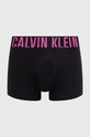 Дрехи Calvin Klein Underwear боксерки мъжки от памук с еластан 3 броя 000NB3608A черен