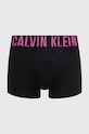 Дрехи Calvin Klein Underwear боксерки мъжки от памук с еластан 3 броя 000NB3608A черен