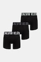 Боксери Calvin Klein Underwear 3-pack трикотаж чорний 000NB3609A