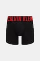 Abbigliamento Calvin Klein Underwear boxer aderenti da uomo con cotone pacco da 3 000NB3609A nero