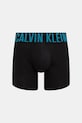 Calvin Klein Underwear boxer aderenti da uomo con cotone pacco da 3 nero 000NB3609A