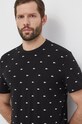Pyžamo Lacoste černá 4H3304