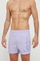 Plavkové šortky Karl Kani fialová