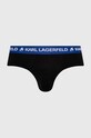 Odzież Karl Lagerfeld slipy 3-pack 235M2110 czarny
