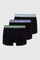 Karl Lagerfeld bokserki 3-pack dzianina czarny 240M2108