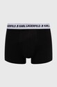 Odzież Karl Lagerfeld bokserki 3-pack 240M2108 czarny