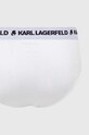 Odzież Karl Lagerfeld slipy 3-pack 240M2111 biały