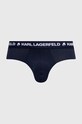 Karl Lagerfeld slipy 3-pack 240M2111 czarny SS24