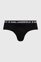 Odzież Karl Lagerfeld slipy 3-pack 240M2111 czarny