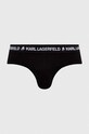 Odzież Karl Lagerfeld slipy 3-pack 240M2111 czarny