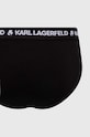 Karl Lagerfeld slipy 3-pack czarny 240M2111