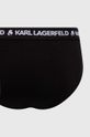 Odjeća Slip gaćice Karl Lagerfeld 3-pack 240M2111 crna