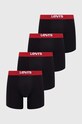 Боксеры Levi's 4 шт трикотаж чёрный 37149.0819