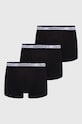 Gant bokserki 3-pack wzorzyste czarny 900003053