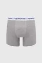 Gant boxer pacco da 3 grigio