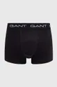 Boxerky Gant 5-pak čierna