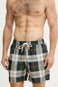 Barbour плувни шорти мъжки Staple Tartan Swim Short MSW0065 зелен SS26