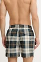 Дрехи Barbour плувни шорти мъжки Staple Tartan Swim Short MSW0065 зелен