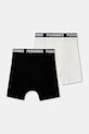 PLEASURES cotton boxer shorts Boxer Briefs cotton black P24SP073.BLACK