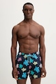 Vilebrequin szorty kąpielowe MOORISE Planet friendly granatowy MSOAF136