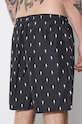 Odzież Neil Barrett szorty kąpielowe All-Over Micro Bolts Swim Long Shorts MY58026B.Y068.524N czarny