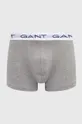 γκρί Μποξεράκια Gant 3-pack