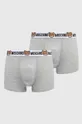 siva Boksarice Moschino Underwear 2-pack Moški