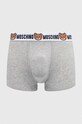 Moschino Underwear bokserki 2-pack 1387.4402 szary SS25