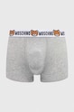 Μποξεράκια Moschino Underwear 2-pack 1387.4402 γκρί SS25