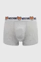 Moschino Underwear bokserki 2-pack szary