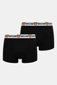 Moschino Underwear boxeri 2-pack melanj negru 1387.4402