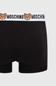 Odzież Moschino Underwear bokserki 2-pack 1387.4402 czarny