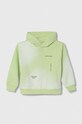 Dětská bavlněná mikina Calvin Klein Jeans potisk zelená IU0IU00549.116.PPYH