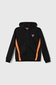 Детски суичър Guess изчистен черен L4RQ08.KB212.PPYH